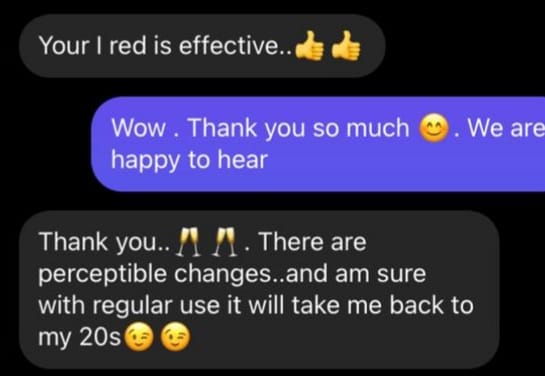 Geniune Customer Reviews on I-Red