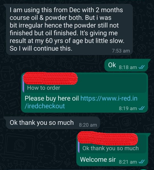Geniune Customer Reviews on I-Red