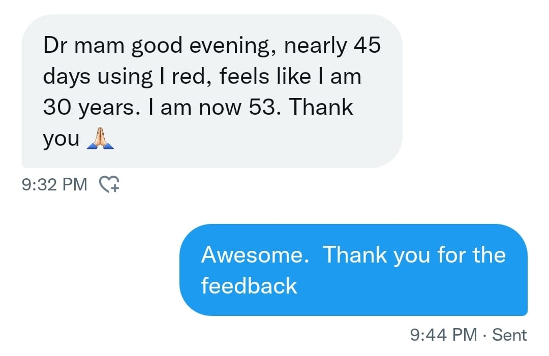 Geniune Customer Reviews on I-Red