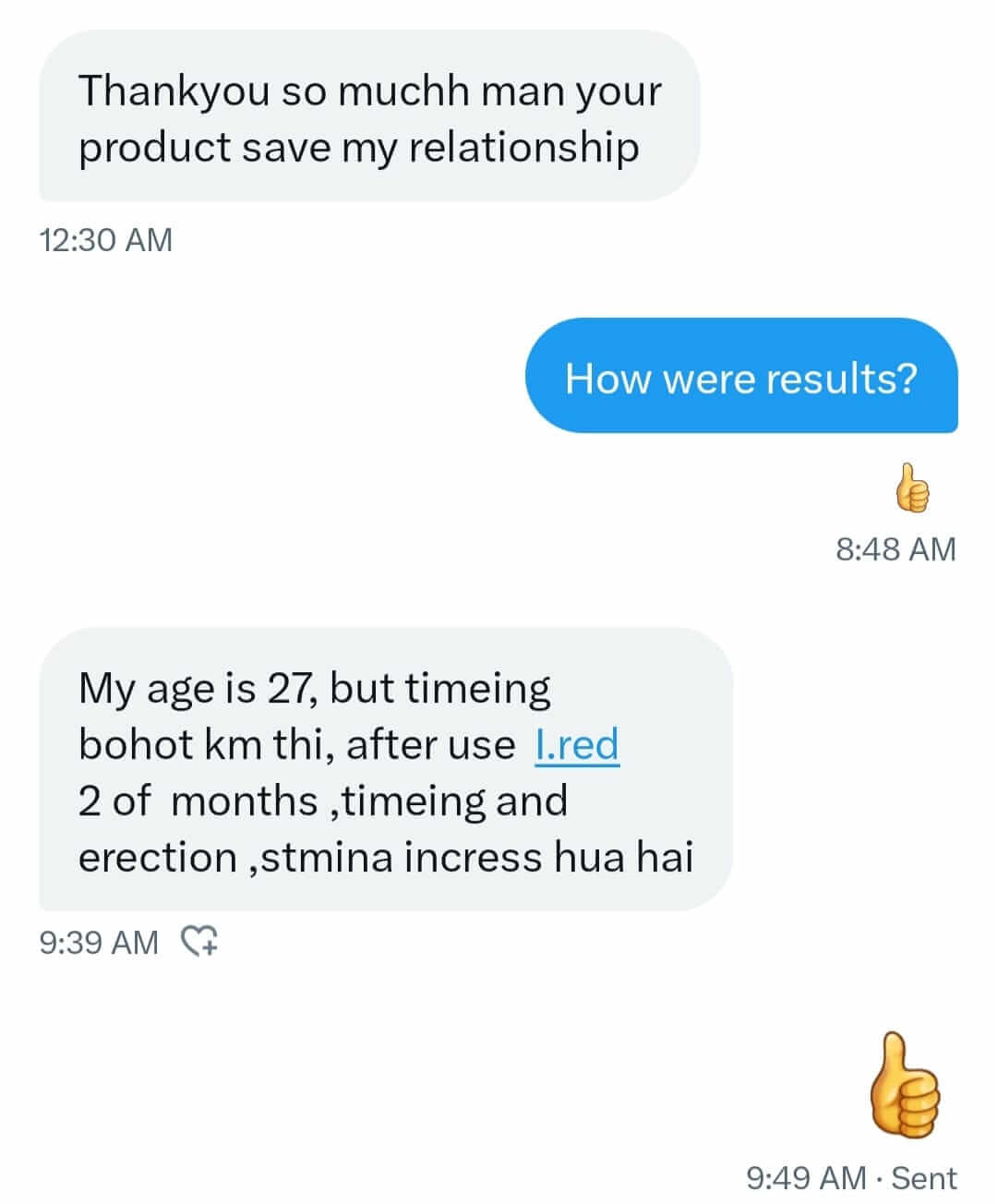 Geniune Customer Reviews on I-Red