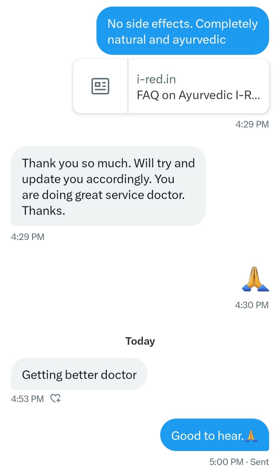 Geniune Customer Reviews on I-Red
