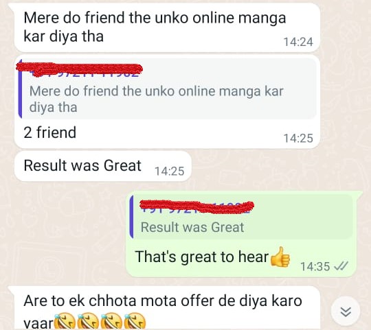 Geniune Customer Reviews on I-Red