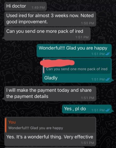 Geniune Customer Reviews on I-Red