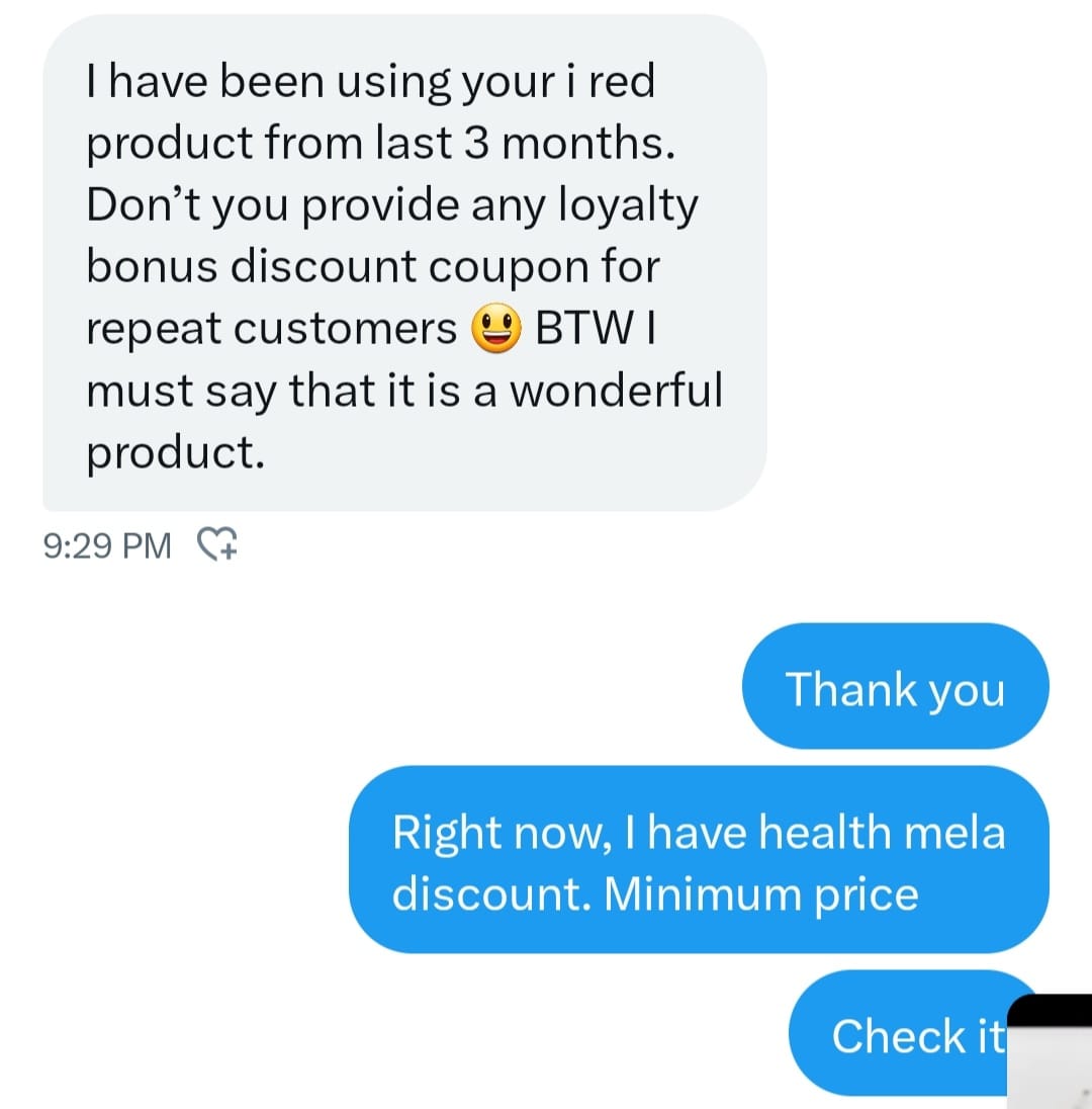 Geniune Customer Reviews on I-Red