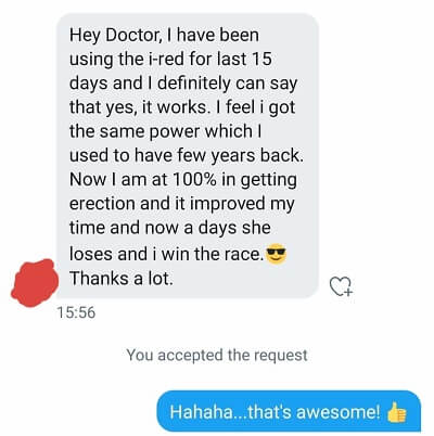 Geniune Customer Reviews on I-Red