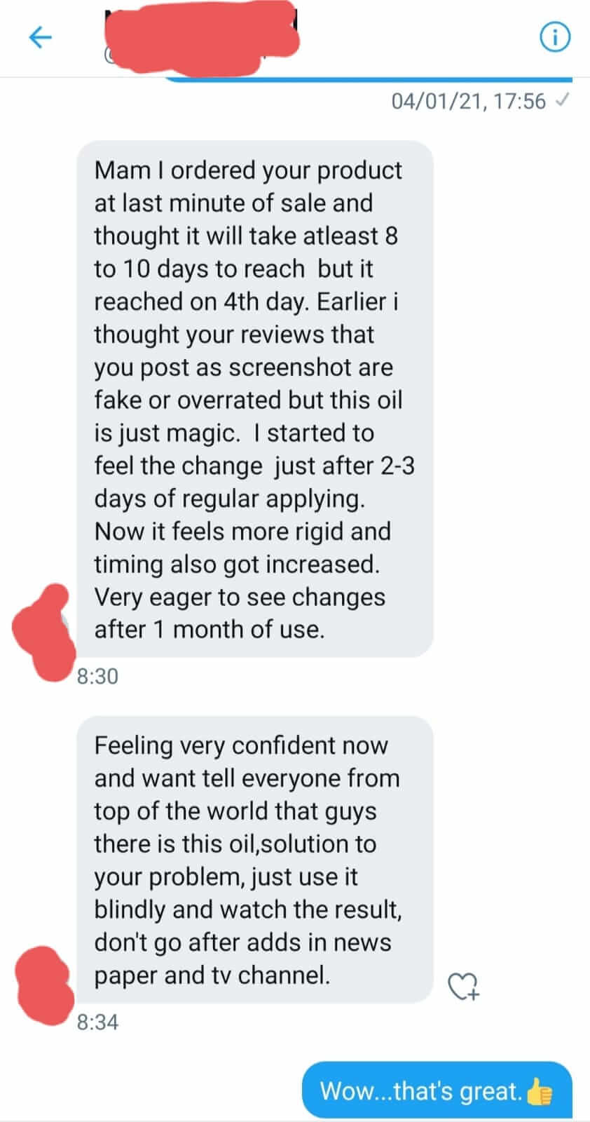 Geniune Customer Reviews on I-Red