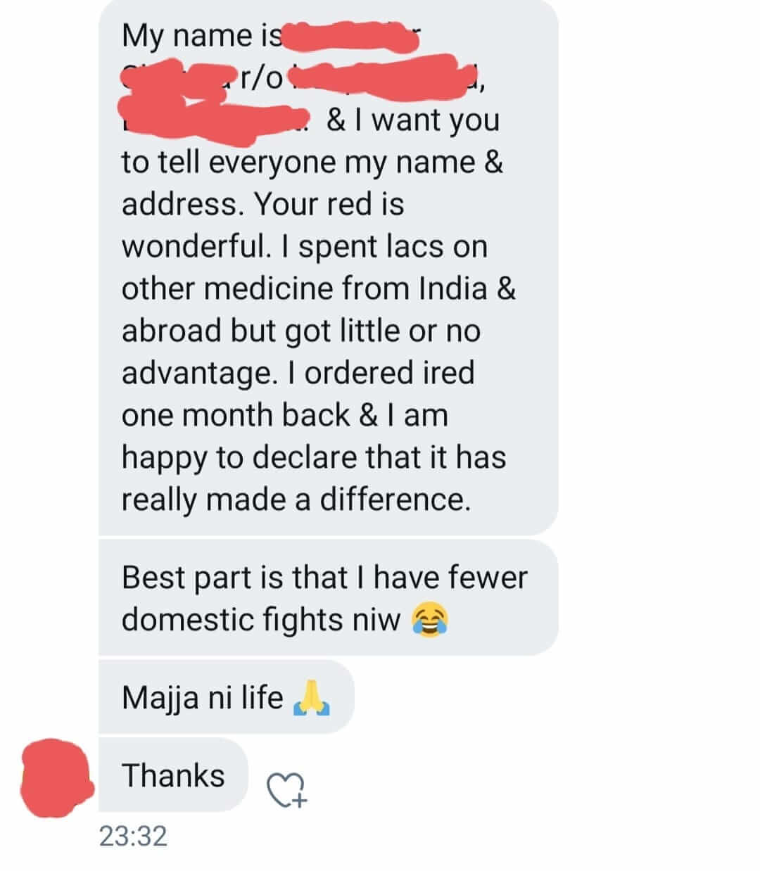 Geniune Customer Reviews on I-Red