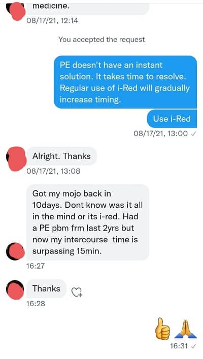 Geniune Customer Reviews on I-Red
